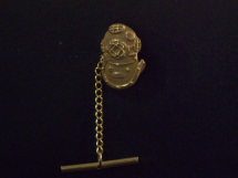 Gold filled Mark V Helmet Tie Tack